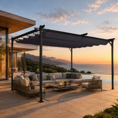 PergoLux Skyline Wall Mounted Pergola