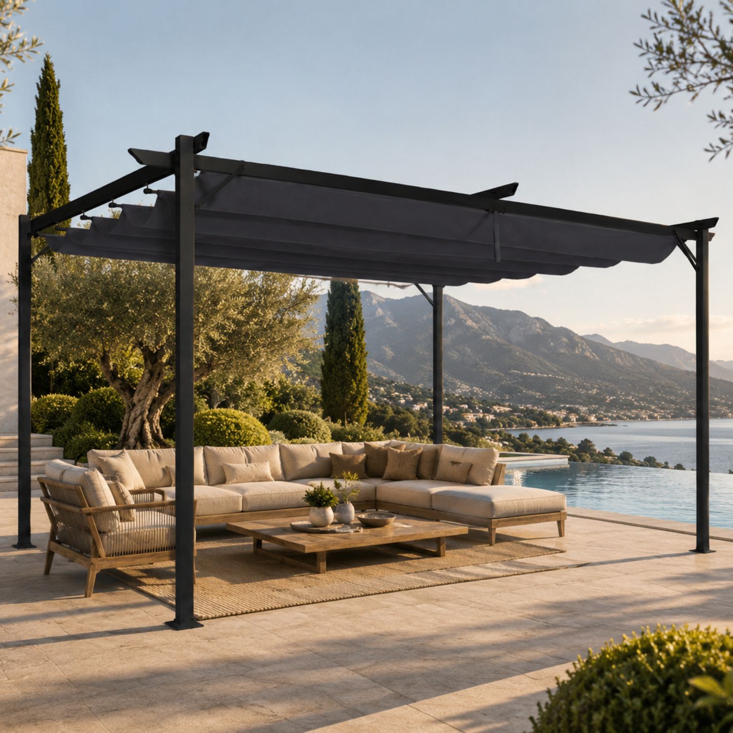 PergoLux Skyline Wall Mounted Pergola - Image 2