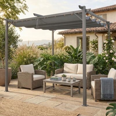 PergoLux Suncrest Pergola - 3x3m